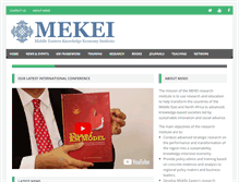 Tablet Screenshot of mekei.org